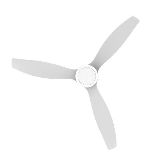 Ventilatore da soffitto Cecotec EnergySilence Aero 5200 White Design LED 40W 52" 3 Pale 6 Velocità Telecomando