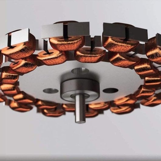 Ventilatore da soffitto Cecotec EnergySilence Aero 5200 White Design LED 40W 52" 3 Pale 6 Velocità Telecomando