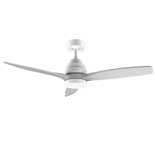 Ventilatore da soffitto Cecotec EnergySilence Aero 5200 White Design LED 40W 52" 3 Pale 6 Velocità Telecomando