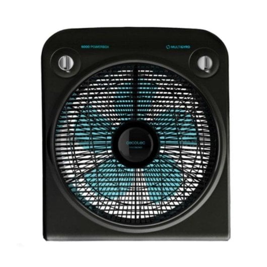 Ventilateur Cecotec EnergySilence 6000 Power Box 50W 5 pales Noir minuterie