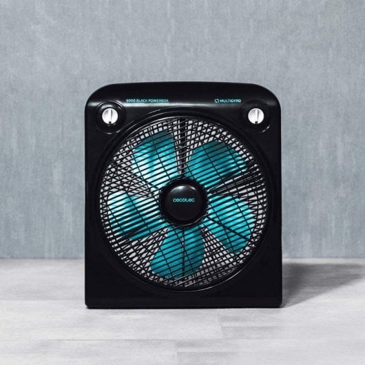 Cecotec EnergySilence 6000 PowerBox Noir Ventilateur Box Ventilateur 50W Noir