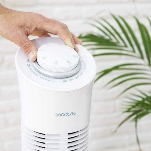 Ventilador Cecotec EnergySilence 6090 Skyline 45W 3 Velocidades 30" Branco