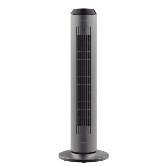 Cecotec-EnergySilence-8190-Skyline-Ionic-Ventilador-de-Torre-con-Mando-60W-Gris