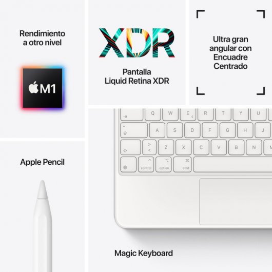 Apple iPad Pro 2021 12.9" 256GB WiFi Plata