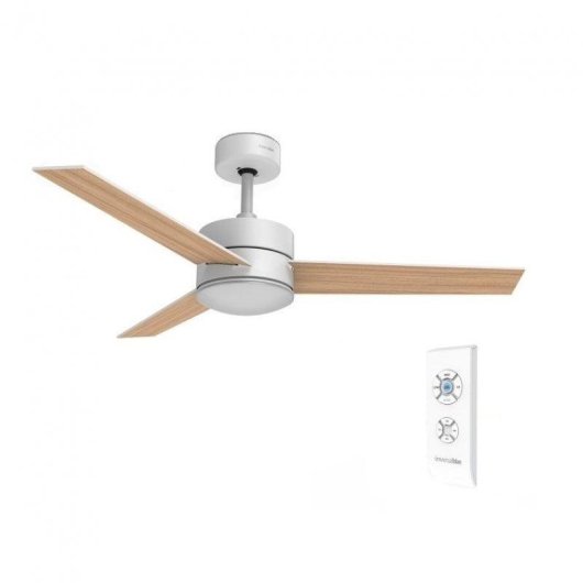 Ventilatore da soffitto universale Blu Bora UVT1312-21 con luce LED e telecomando 70W