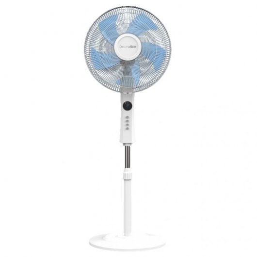 Universal Blue Ventilador de Pie 50W Blanco