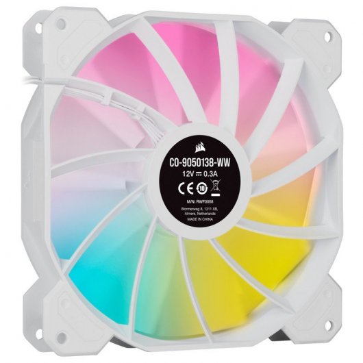 Corsair iCUE SP140 RGB ELITE Performance 140 mm Blanc