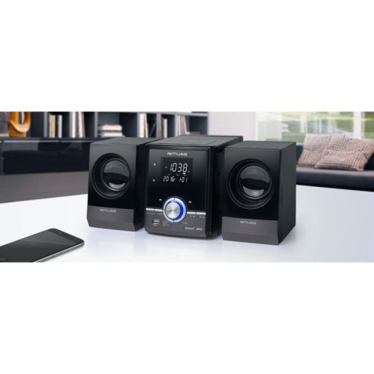 Micro Systeem Muse M-38 BT 20W RMS Bluetooth USB FM Radio