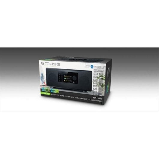 Microchaîne Muse M-695 DBT 60W RMS Bluetooth DAB+ NFC Noir
