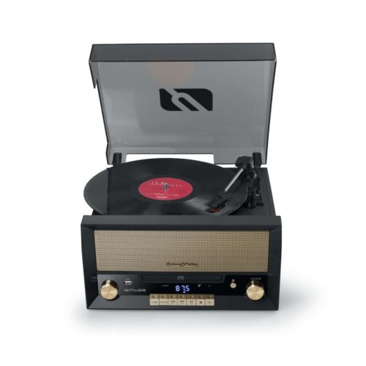 Tocadiscos-Muse-MT-110B-20-W-Bluetooth-AUX-tracción-directa-CD-USB-FM-madera