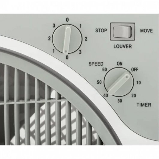 Kunft KBF2379 Ventilador Box Fan 40W Blanco