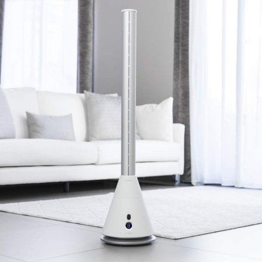 Ventilatore Torre Cecotec EnergySilence 9800 Skyline Bladeless 26W 9 velocità Bianco