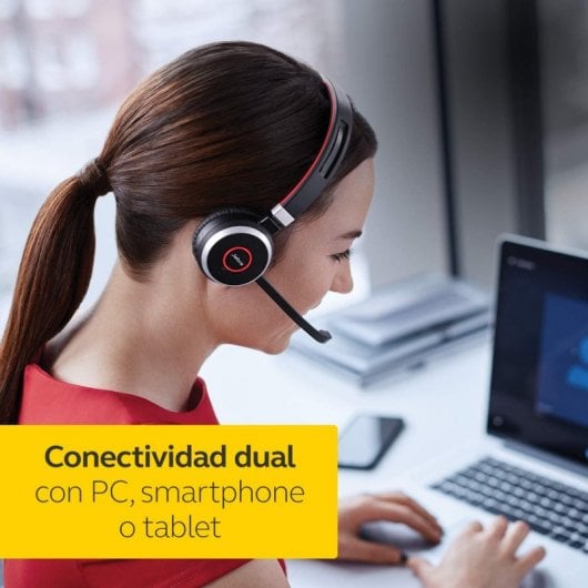 Jabra Evolve 65 UC Mono Bluetooth-Headset Schwarz