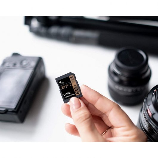 Lexar Professional 633x SDXC 512GB UHS-I U3 V30 Clase 10