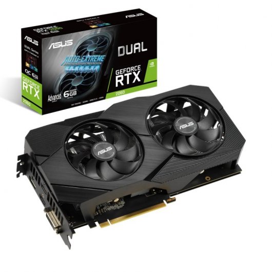 Asus Dual GeForce RTX 2060 Edición Avanzada EVO 6GB GDDR6