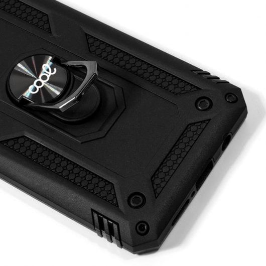 Coque rigide noire cool avec anneau pour Samsung G990 Galaxy S21
