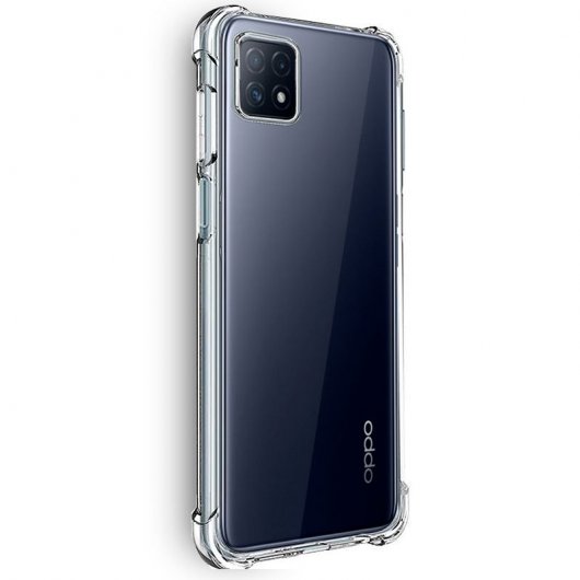 Cool Funda AntiShock Transparente para Oppo A73 5G