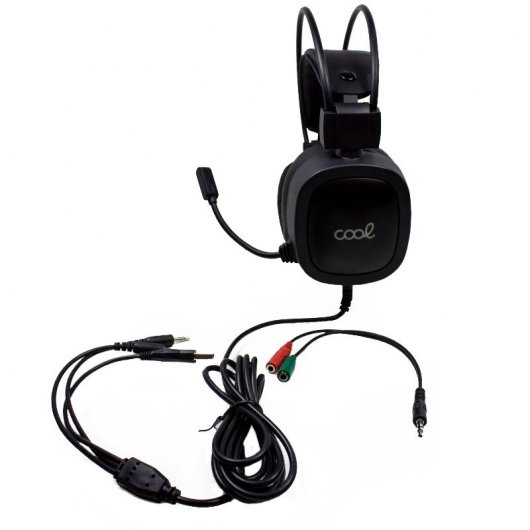 Cool Houston Auriculares Gaming Multiplataforma Negros