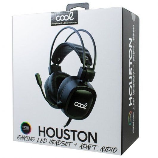 Cool Houston Auriculares Gaming Multiplataforma Negros