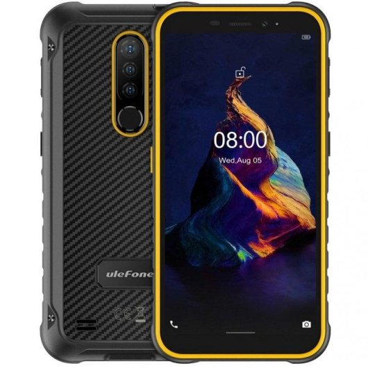 Ulefone Armor X8 4G 4GB 64GB 5.7" Nero Arancione