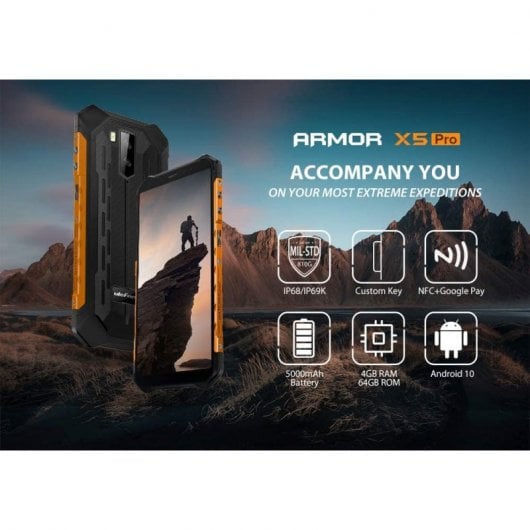 Ulefone Armor X5 Pro 4/64GB Rojo Libre