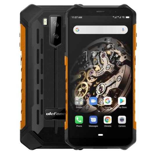 Ulefone Armor X5 Pro 4G 4GB 64GB 5.5" Negro Naranja