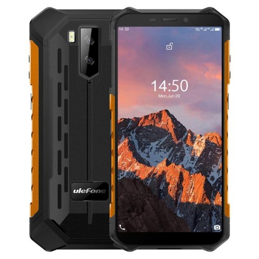Ulefone Armor X5 Pro 4G 4GB 64GB 5.5" Negro Naranja