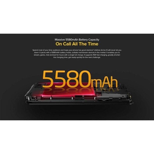 Ulefone Armor 8 4G 4GB 64GB 6.1" Rosso