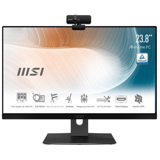 MSI Modern AM241P 11M-001EU Intel Core i7-1165G7/16GB/512GB SSD/23.8"