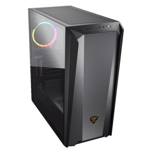 Cougar MX660 Iron RGB Verre Trempé USB-C 3.1 Noir Foncé