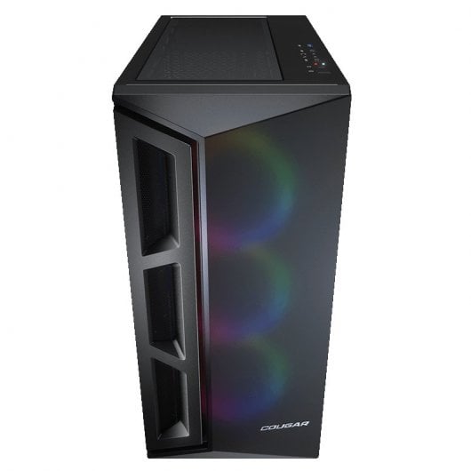 Cougar DarkBlader X5 RGB Cristal Templado USB-C/USB 3.1 Negra