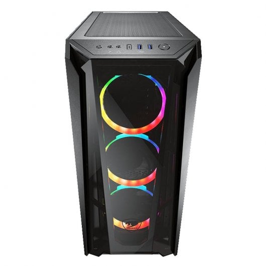 Cougar MX660-T RGB Cristal Templado USB-C/USB 3.1 Negro
