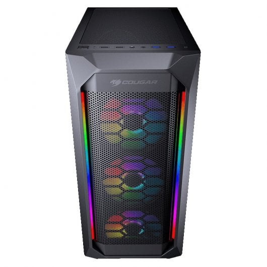 Cougar MX410 Mesh-G RGB Vetro temperato USB 3.1