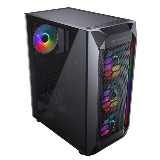 Cougar MX410 Mesh-G RGB Vetro temperato USB 3.1