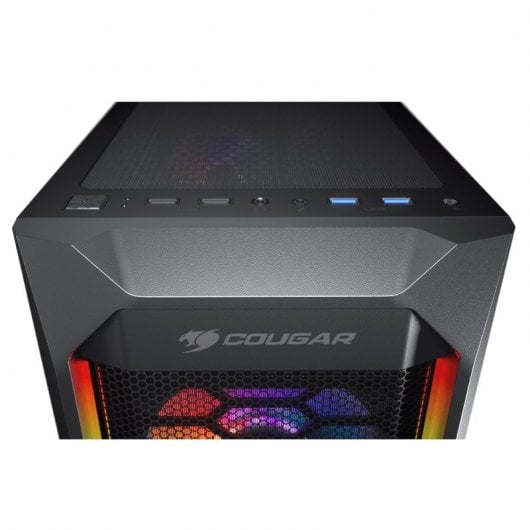 Cougar MX410 Mesh-G RGB Vetro temperato USB 3.1