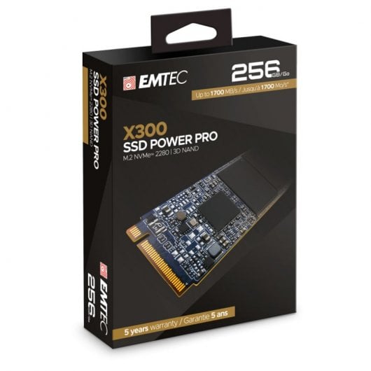 Emtec Power Pro X300 SSD 256 Go M.2 2280 NVMe