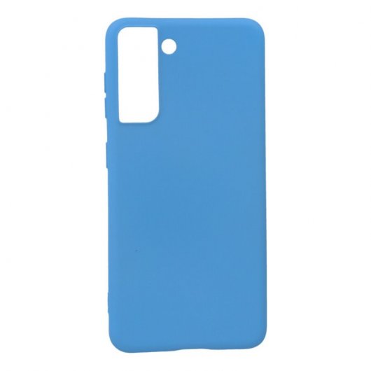 Funda Ultra Suave Azul Claro para Samsung Galaxy S21