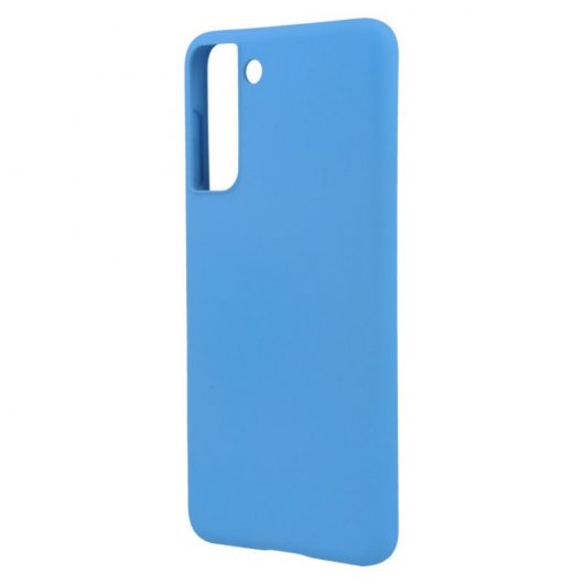 Funda Ultra Suave Azul Claro para Samsung Galaxy S21