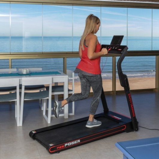 FeelTech Cinta de Correr Plegable Negra