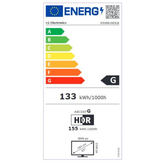 LG 65UN81003LA 65" LED UltraHD 4K HDR10 Pro