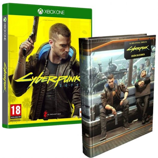 Cyberpunk 2077 Edición Day One Xbox One + Piggyback Cyberpunk 2077 La Guía Oficial Completa Edición de Coleccionista