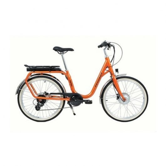 Bicicleta Eléctrica Norton Peugeot Ciudad Naranja