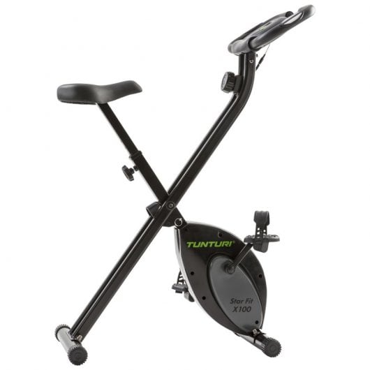 Tunturi Star Fit X100 Bicicleta Estática Plegable Negra
