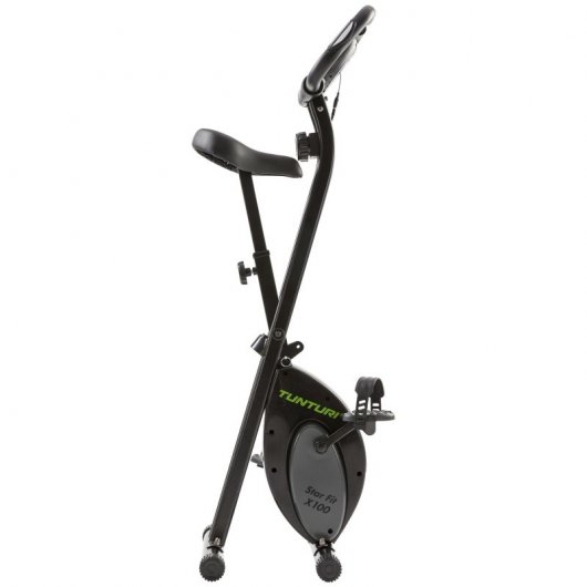 Tunturi Star Fit X100 Bicicleta Estática Plegable Negra