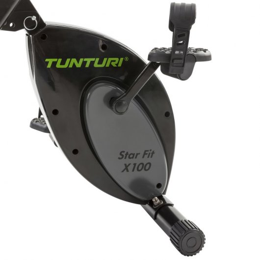 Tunturi Star Fit X100 Bicicleta Estática Plegable Negra