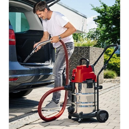 Einhell TE-VC 36/30 Li S-Solo 30 L Aspiratore a cilindro Secco e bagnato Sacchetto per la polvere