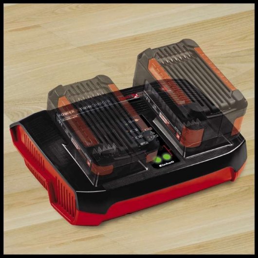 Einhell PXC Twincharger Cargador Doble 3A 18V