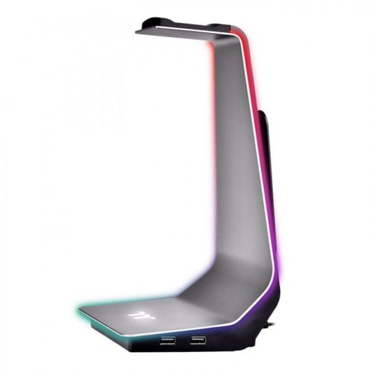 Thermaltake Argent HS1 Prise en charge des écouteurs RVB 2xUSB 3.0