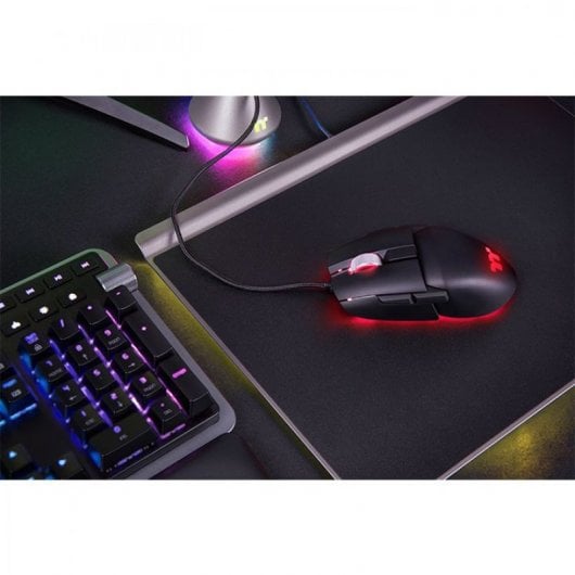 Mouse da gioco Thermaltake Argent M5 RGB 16000 DPI Nero