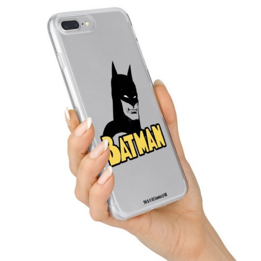 Funda Oficial de DC Comics Batman Silueta Transparente para Samsung Galaxy A51 5G